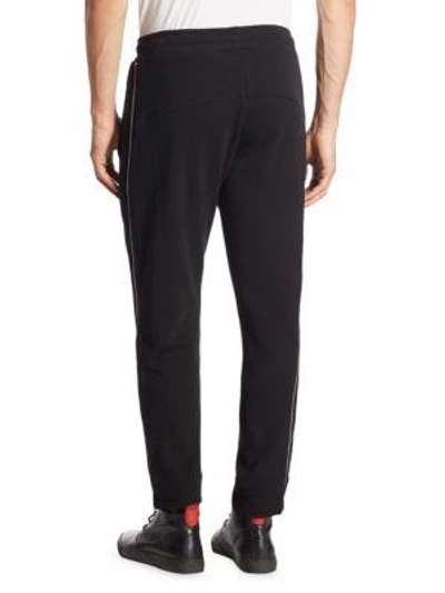 Shop Mcq By Alexander Mcqueen Zip Track Wool Pants In Black