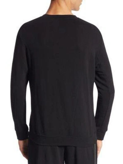 Shop Mcq By Alexander Mcqueen Twisted Zip Sweater In Black