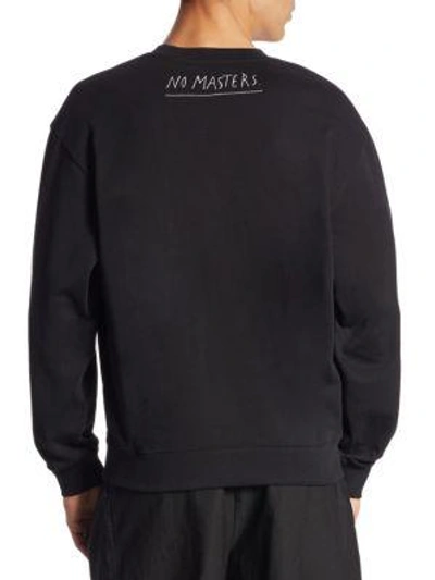 Shop Mcq By Alexander Mcqueen Printed Sweatshirt In Black