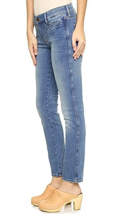 Shop M.i.h. Jeans The Paris Cropped Jeans In Bee Wash