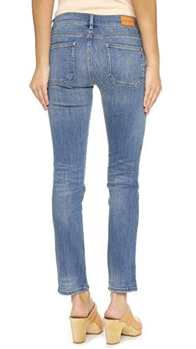 Shop M.i.h. Jeans The Paris Cropped Jeans In Bee Wash