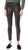 7 FOR ALL MANKIND THE ANKLE SKINNY LEATHER PANTS