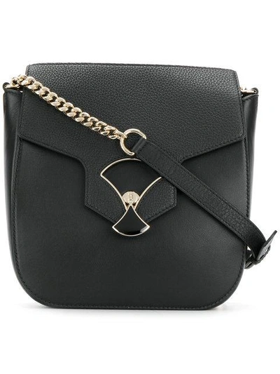 Shop Bulgari Divas' Dream Shoulder Bag In Black