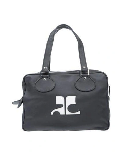 Courrèges Handbag In Black