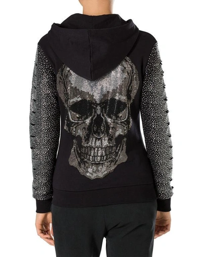 Shop Philipp Plein Hoodie Sweatjacket "ocean Prima"