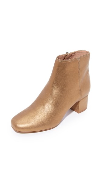 madewell gold boots