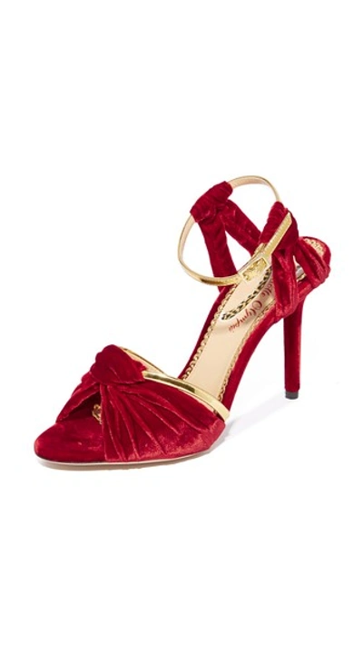 Shop Charlotte Olympia Broadway 95 Pumps In Red