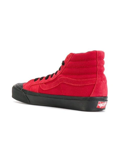 Shop Alyx 1017  9sm Vans Vault X  Hi-top Sneakers - Red