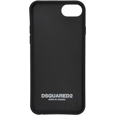 Shop Dsquared2 Black Icon Iphone 7 Case