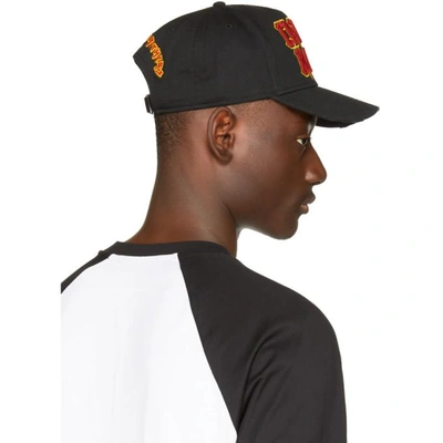 Dsquared2 Caten Band Black Fabric Cap | ModeSens