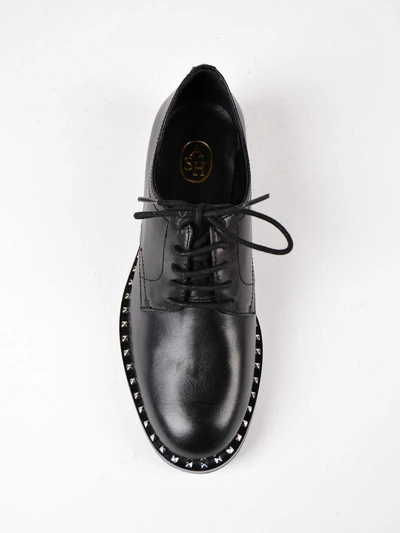 Shop Ash Studded Oxford Shoes In Black