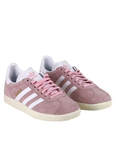 Adidas Originals Pink Suede Gazelle Og Sneakers | ModeSens