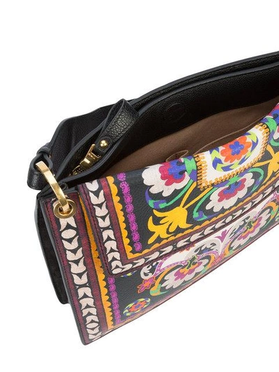 Shop Etro Floral Print Shoulder Bag