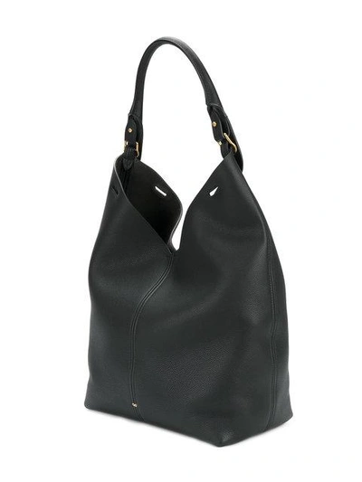 Shop Anya Hindmarch Hobo Tote Bag - Black