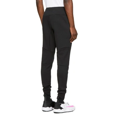 Shop Nike Black Nsw Tech Fleece Jogger Pants