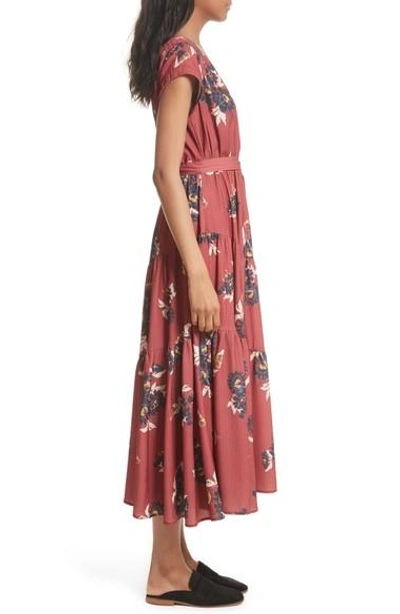 Shop Free People Women's  All I Got Maxi Dress In Red Combo