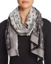 MCM MONOGRAM JACQUARD SCARF,MEF7AMM01