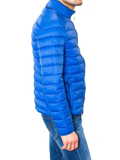 Shop Invicta - Ultra Light Down Jacket In Cornflower Blue