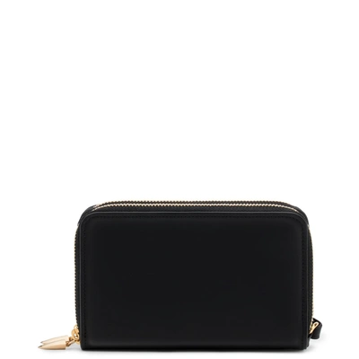 Shop Giuseppe Zanotti - Leather Wallet Mathilde In Black