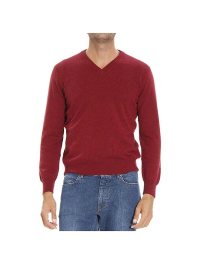 Ermenegildo Zegna Sweater In Red