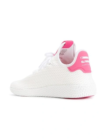 Shop Adidas Originals X Pharrell Williams Tennis Hu Sneakers In White