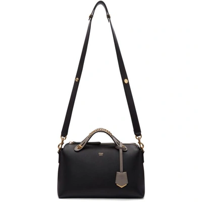 Shop Fendi Black Regular 'by The Way' Boston Bag