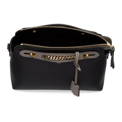 Shop Fendi Black Regular 'by The Way' Boston Bag