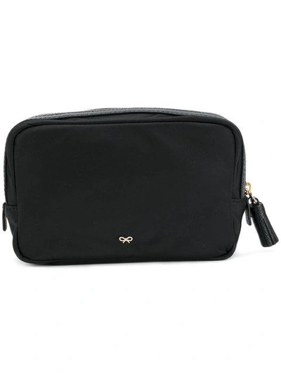Shop Anya Hindmarch Important Things Pouch In Black