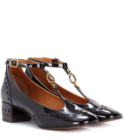 Shop Chloé Perry Patent Leather Pumps In Past Lrowe