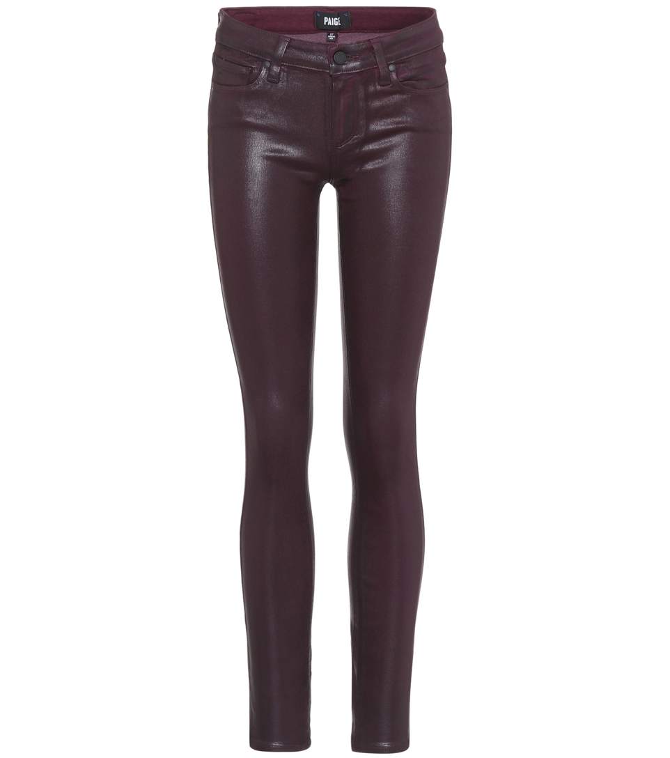 paige verdugo coated jeans