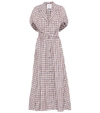 ROSIE ASSOULIN Have The Wind On Your Back plaid cotton-blend dress