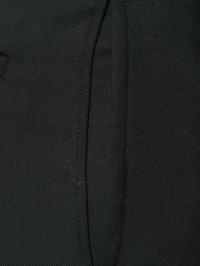 Shop Joseph Pleated Detail Trousers In Black