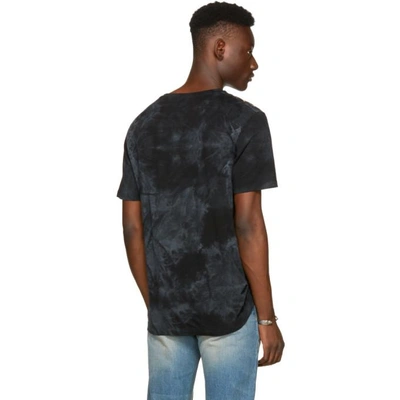 Shop Gucci Black Floral Logo T-shirt In 1082 Black/multicolo
