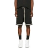 FEAR OF GOD FEAR OF GOD BLACK DROPPED MESH LOUNGE SHORTS,5C-17-MDCS-BLK