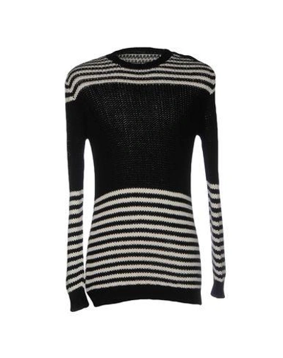 Shop Ermanno Scervino Sweaters In Black