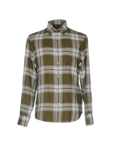 Shop Ermanno Scervino Shirts In Military Green