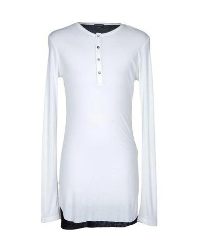 Shop Ann Demeulemeester T-shirts In White