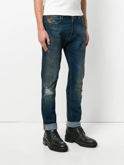Vivienne Westwood Anglomania Ripped Knee Jeans | ModeSens