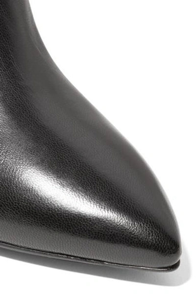 Shop Prada Leather Knee Boots