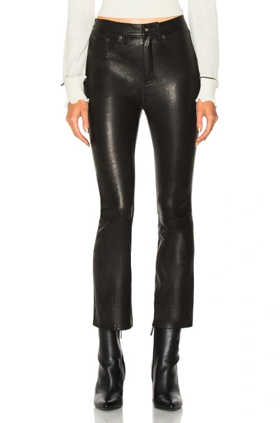 Shop Rag & Bone /jean Hana Leather Pant In Black