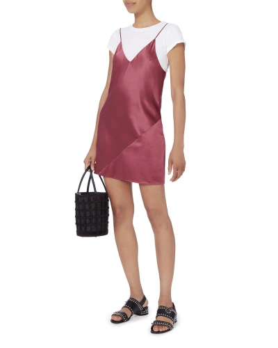 Shop Fleur Du Mal Nectar Mini Slip Dress