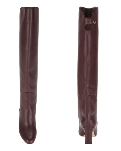 Shop Jimmy Choo Minerva Vino Over-the-knee Boots