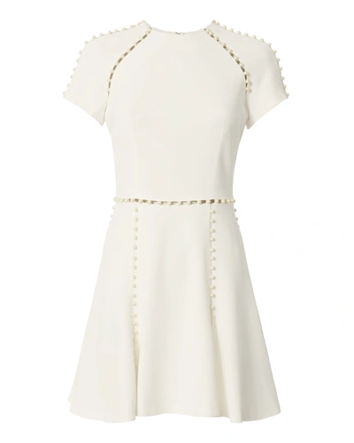 Jonathan Simkhai White Pearl Mini Dress
