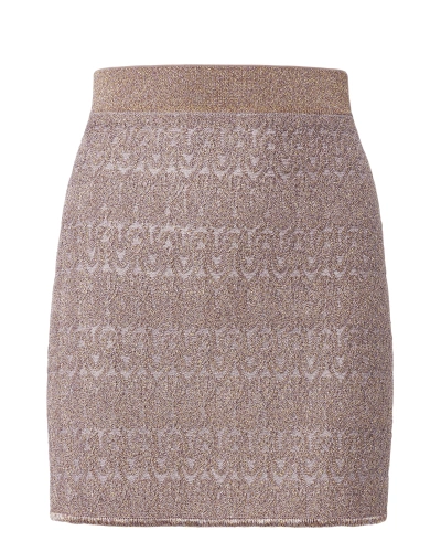 Missoni Lamé Solid Mini Skirt