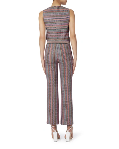 Shop Missoni Check Knit Crop Flare Pants