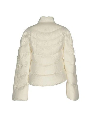 Shop Ermanno Scervino Down Jacket In White