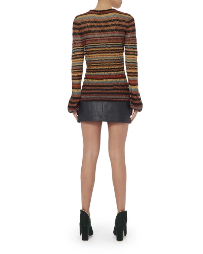 Shop Ronny Kobo Marcia Striped Sweater