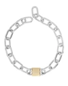 ALEXANDER WANG Double Lock Link Chain Necklace,9099I0124J