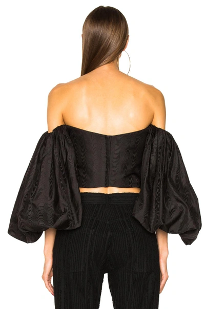 Shop Ellery Lady Chatterly Top In Black