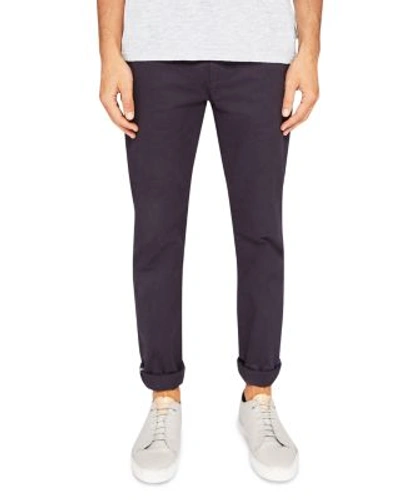 Shop Ted Baker Procor Slim Fit Chinos In Navy